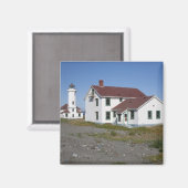 USA, Washington, Port Townsend, Point Wilson Magnet (Vorderseite/Rückseite)