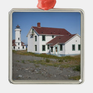 USA, Washington, Port Townsend, Point Wilson Silbernes Ornament