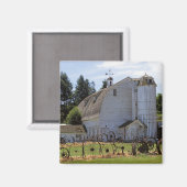 USA, Washington, Pullman, Barn Magnet (Vorderseite/Rückseite)