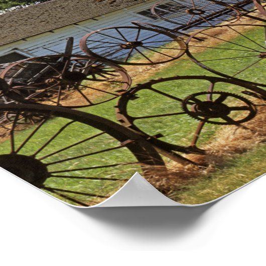 USA, Washington, Pullman, Barn Poster (Ecke)