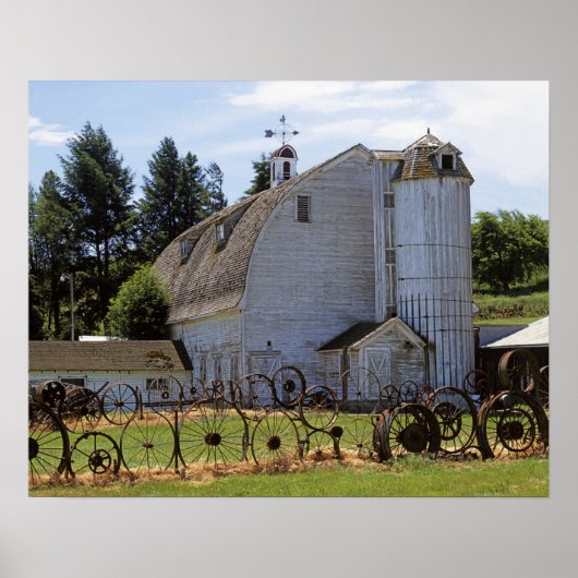 USA, Washington, Pullman, Barn Poster (Vorne)