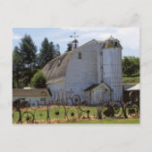 USA, Washington, Pullman, Barn Postkarte (Vorderseite)