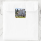 USA, Washington, Pullman, Barn Quadratischer Aufkleber (Tasche)