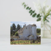 USA, Washington, Pullman, Scheune Postkarte (Stehend Vorderseite)