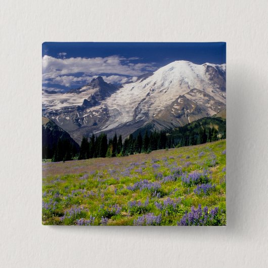 USA, Washington, Rainier National Park. Button (Vorderseite)