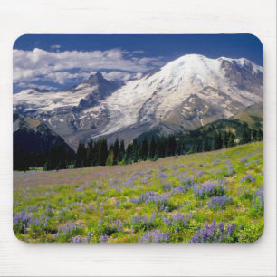 USA, Washington, Rainier National Park. Mousepad