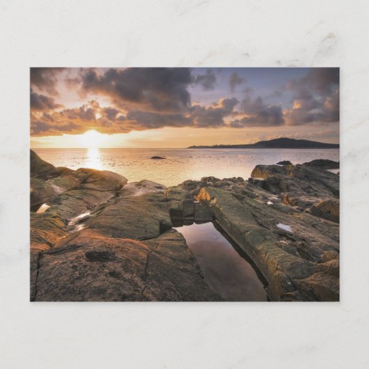 USA, Washington, San Juan Islands.  Dramatisch 2 Postkarte (Vorderseite)