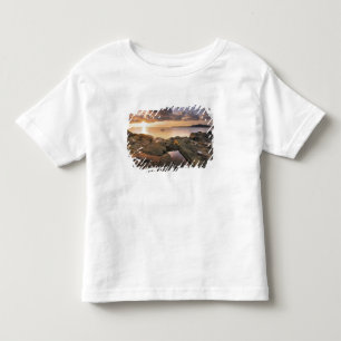 USA, Washington, San Juan Islands. Ein dramatisch Kleinkind T-shirt