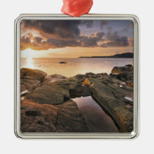 USA, Washington, San Juan Islands. Ein dramatisch Ornament Aus Metall