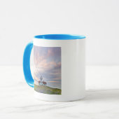 USA, Washington, San Juan Islands.Sonnenuntergang Tasse (Vorderseite Links)