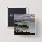 USA, Washington, San Juan Islands. Sturz Button (Vorne & Hinten)