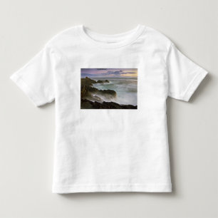 USA, Washington, San Juan Islands. Wellen schlagen Kleinkind T-shirt
