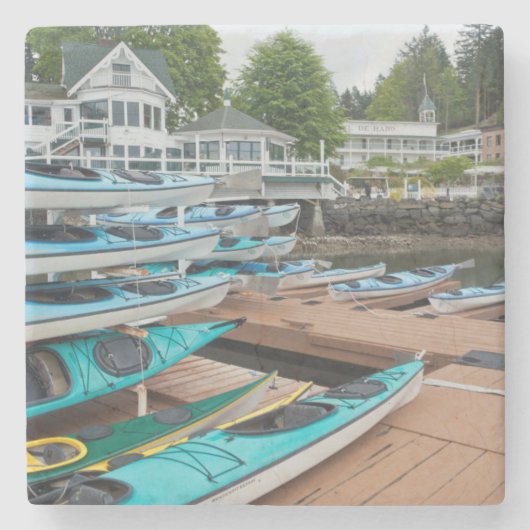 USA, Washington, San Juan Steinuntersetzer (Vorderseite)