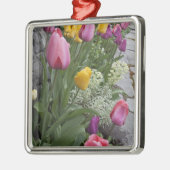 USA, Washington, Seabeck. Gartenanlage Ornament Aus Metall (Links)