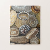 USA, Washington, Seabeck. Naher Strand Puzzle (Vertikal)