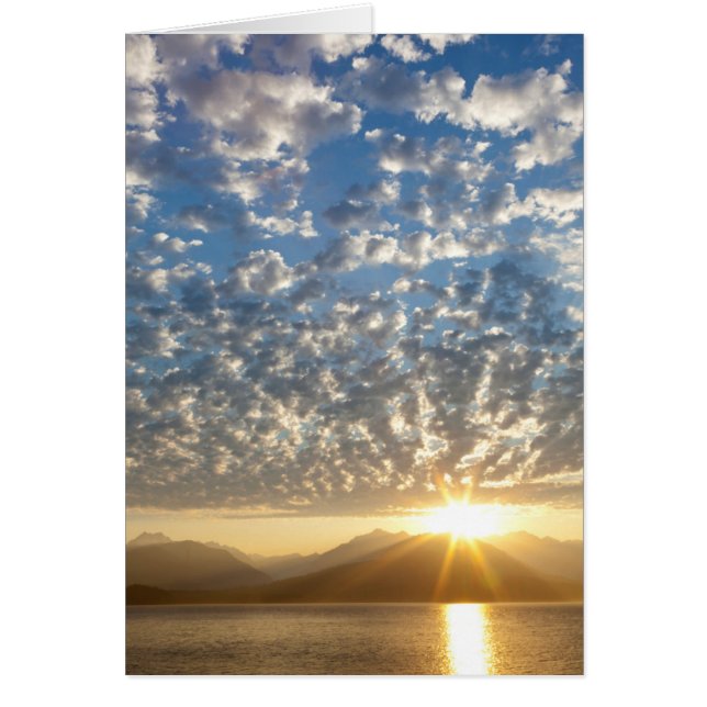 USA, Washington, Seabeck. Sonnenuntergang (Vorne)