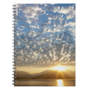 USA, Washington, Seabeck.Sonnenuntergang Notizblock