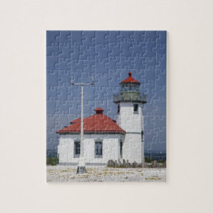 USA, Washington, Seattle, Alki Point Leuchtturm, Puzzle