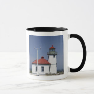 USA, Washington, Seattle, Alki Point Leuchtturm, Tasse