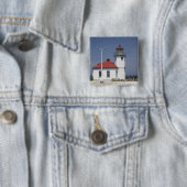 USA, Washington, Seattle, Alki Point Lighthouse, 2 Button (Beispiel)