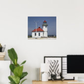 USA, Washington, Seattle, Alki Point Lighthouse, 2 Poster (Heimbüro)