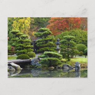 USA, Washington, Seattle, Arboretum, Japanisch Postkarte