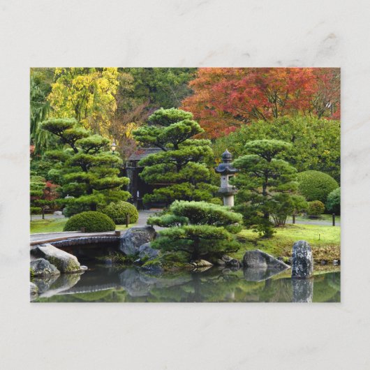 USA, Washington, Seattle, Arboretum, Japanisch Postkarte (Vorderseite)