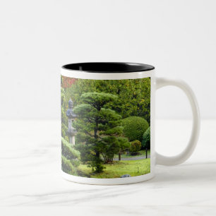 USA, Washington, Seattle, Arboretum, Japanisch Zweifarbige Tasse