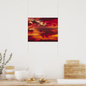 USA, Washington, Seattle. Sunrise Poster (Küche)