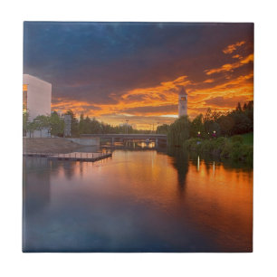USA, Washington, Spokane, Riverfront Park Fliese