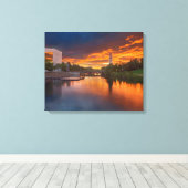 USA, Washington, Spokane, Riverfront Park Leinwanddruck (Insitu (Holzboden))
