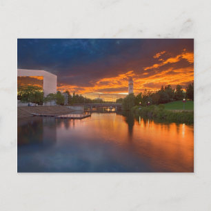 USA, Washington, Spokane, Riverfront Park Postkarte