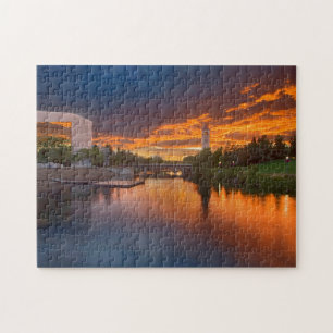 USA, Washington, Spokane, Riverfront Park Puzzle