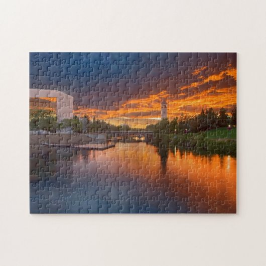 USA, Washington, Spokane, Riverfront Park Puzzle (Horizontal)