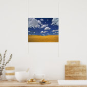 USA, Washington Staat, Colfax. Reißgerste trifft s Poster (Küche)