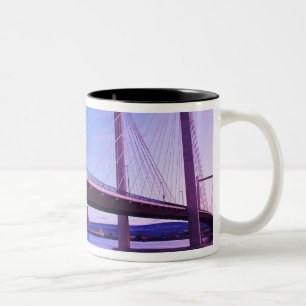 USA, Washington Staat. Columbia River 2 Zweifarbige Tasse