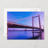 USA, Washington Staat. Columbia River ist 2 Postkarte (Vorne/Hinten)