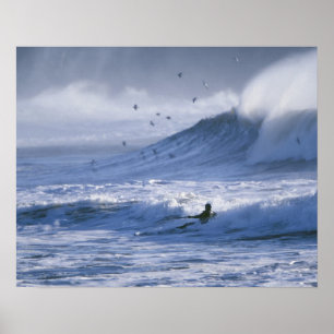 USA, Washington Staat, La Push. Kajak Poster