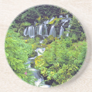 USA, Washington Staat, Mt Adams Wilderness. Zwilli Sandstein Untersetzer