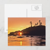 USA, Washington Staat, Olympic National Park. 3 Postkarte (Vorne/Hinten)
