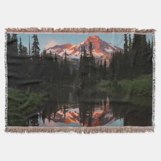 USA, Washington Staat. Rainier-Reflection Decke (Vorderseite)