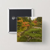 USA, Washington Staat, Seattle. Japanisch Button (Vorne & Hinten)