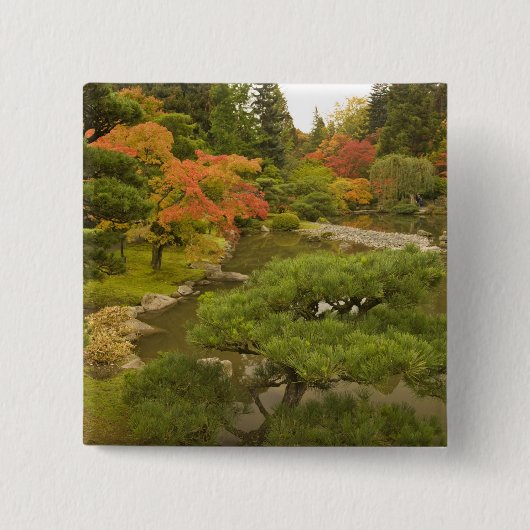 USA, Washington Staat, Seattle. Japanisch Button (Vorderseite)