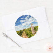 USA, Washington, Walla. Cabernet Sauvignon Runder Aufkleber (Umschlag)