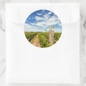 USA, Washington, Walla. Cabernet Sauvignon Runder Aufkleber (Tasche)