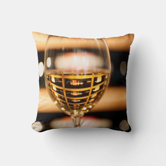 USA, Washington, Walla.Weinglas Kissen (Vorderseite)