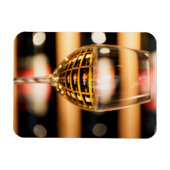 USA, Washington, Walla. Weinglas Magnet (Horizontal)