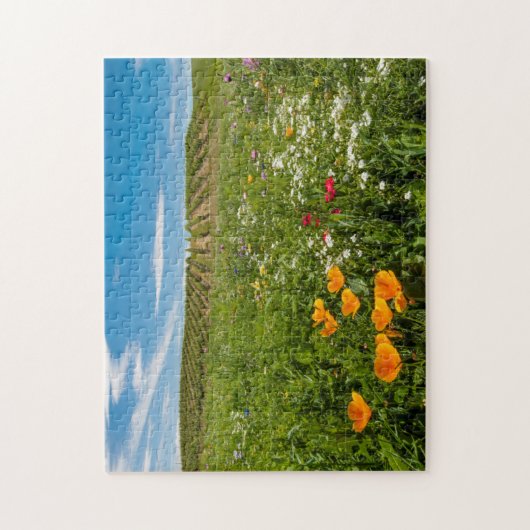 USA, Washington, Walla.Wildblumen Puzzle (Vertikal)