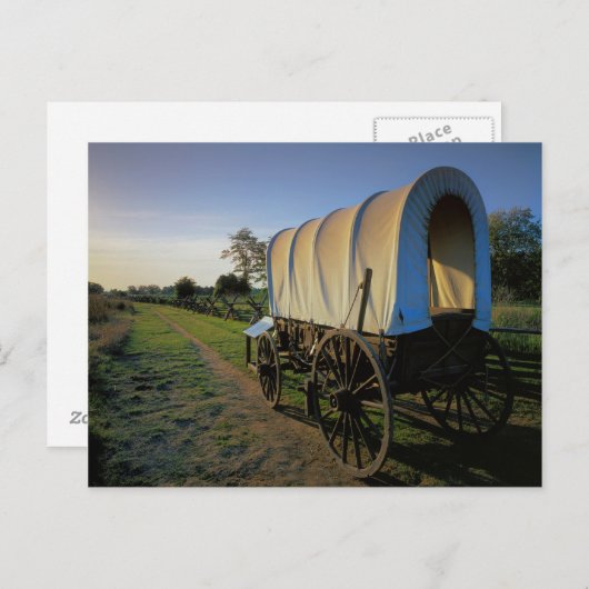 USA, Washington, Whitman National Mission Postkarte (Vorne/Hinten)