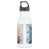 USA-Wasserflasche Edelstahlflasche (Rückseite)